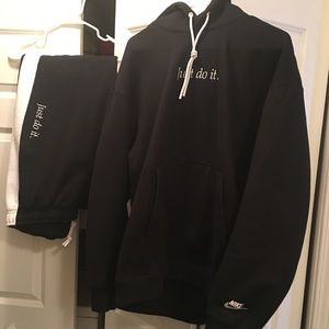 Men’ Nike Jogging Suit L (Black)